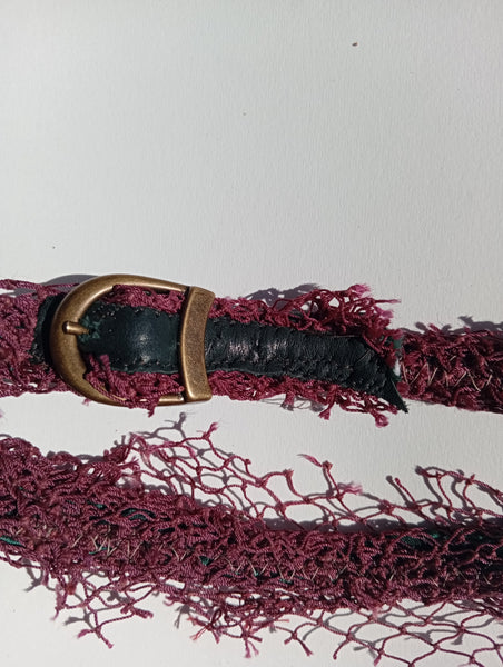 Salopette fine-                upcycled fishing net